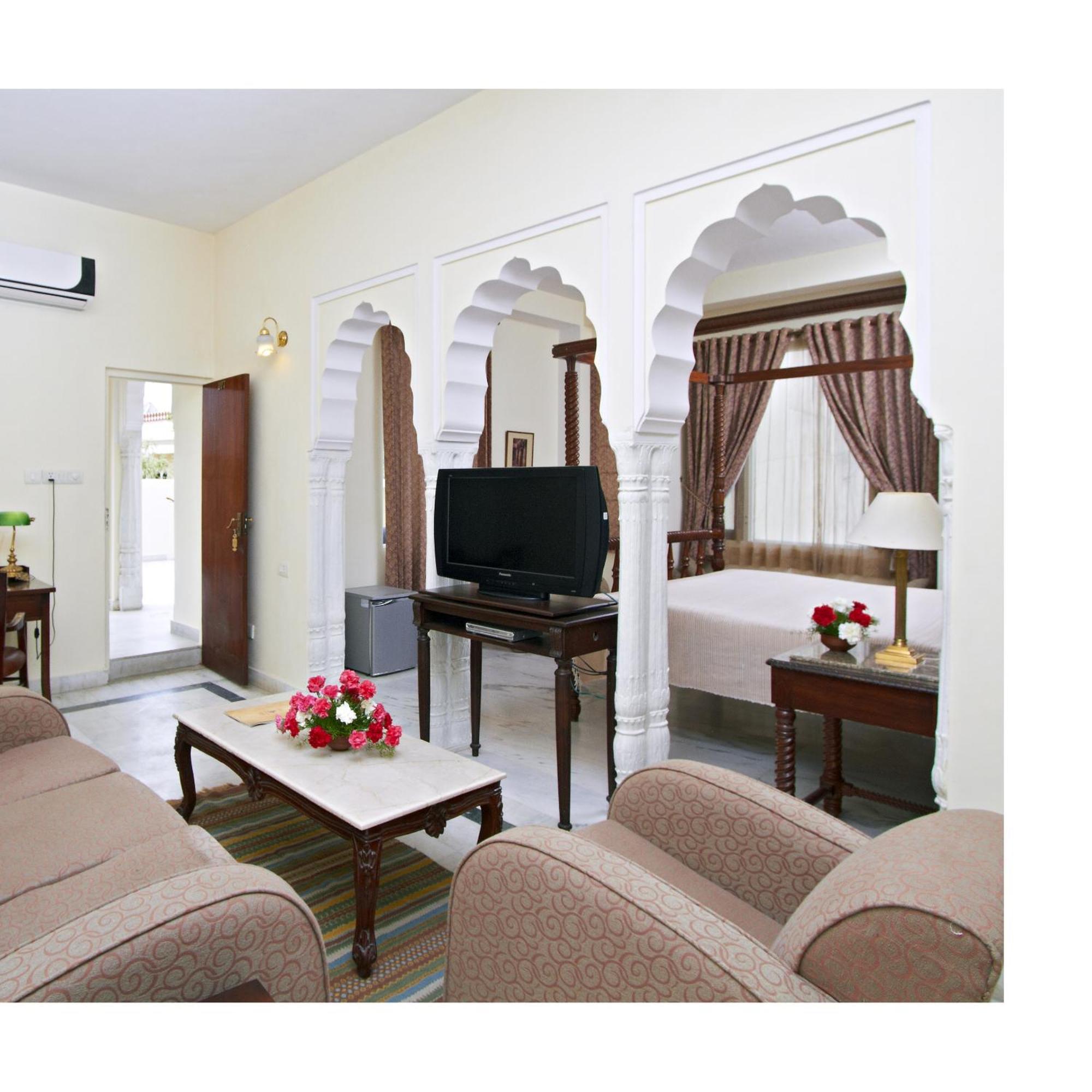 Mandawa Haveli Hotel Jaipur Buitenkant foto